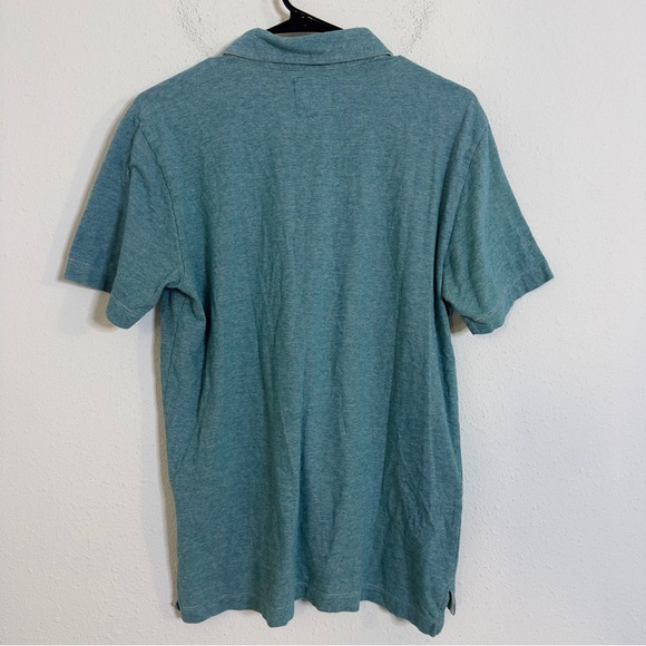Billy Reid men’s short sleeve Blue Polo Shirt - Picture 5 of 5